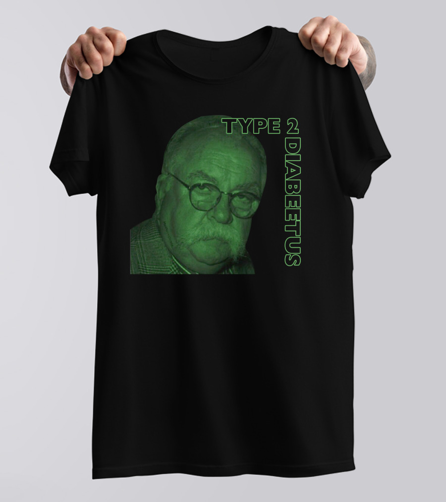 TYPE 2 DIABEETUS Green T-Shirt