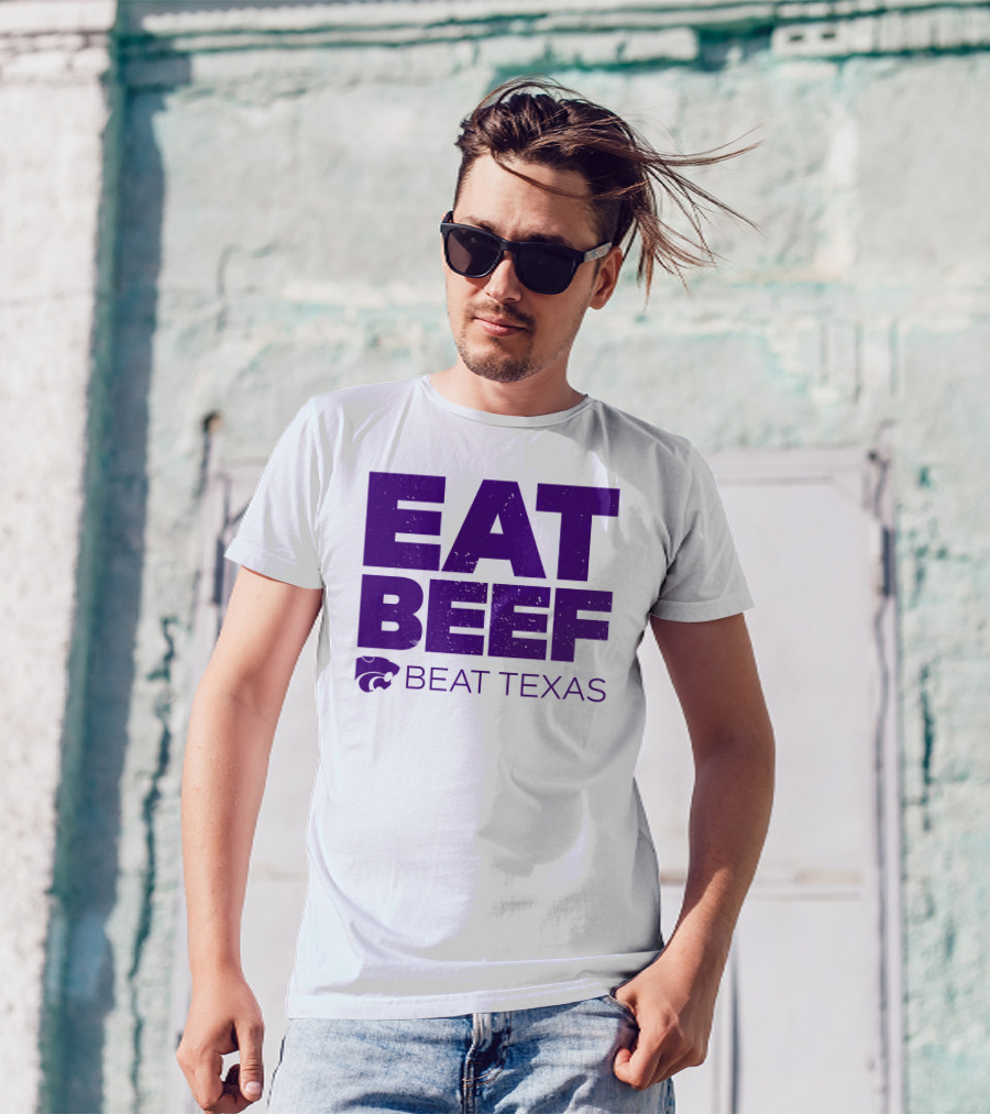EAT BEEF BEAT TEXAS Wildcats T-Shirt
