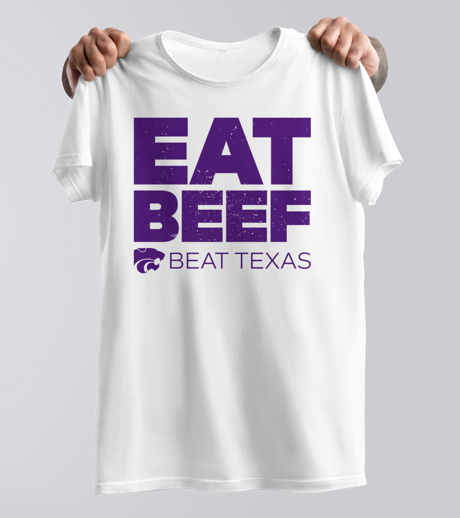 EAT BEEF BEAT TEXAS Wildcats T-Shirt