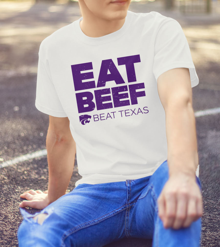 EAT BEEF BEAT TEXAS Wildcats T-Shirt
