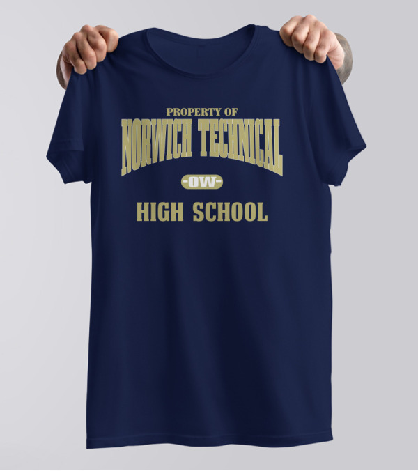 Property Of Norwich Technical OW High School T-Shirt