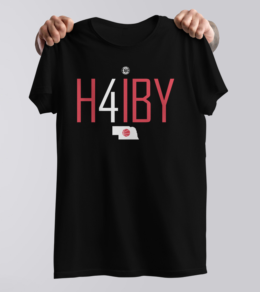 Bbb H4iby Nebraska Basketball T-Shirt