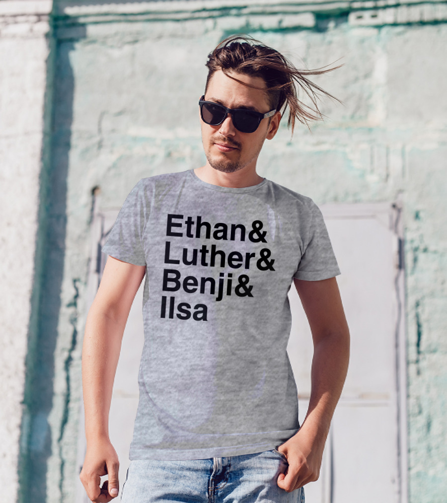 Mission Impossible Ethan Luther Benji Ilsa Characters T-Shirt