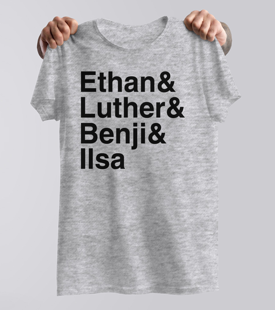 Mission Impossible Ethan Luther Benji Ilsa Characters T-Shirt