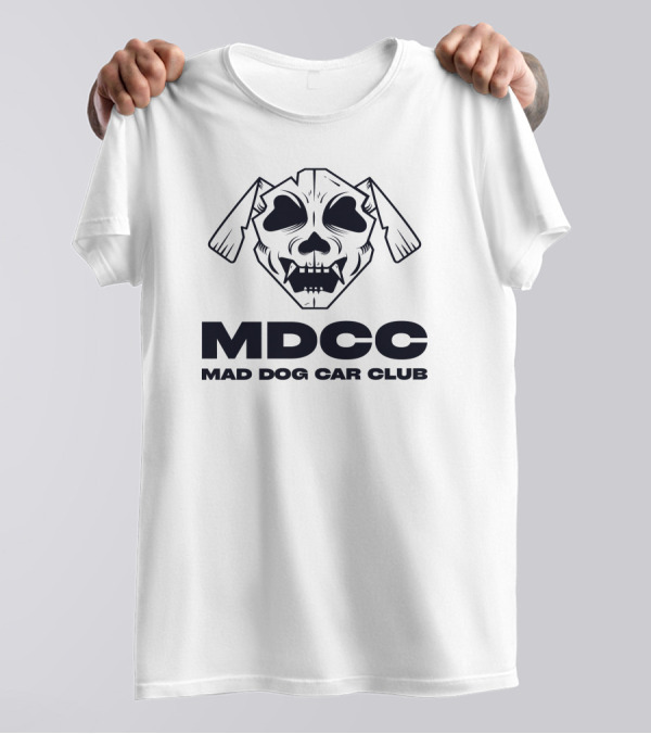 MDCC Mad Dog Car Club Skull T-Shirt