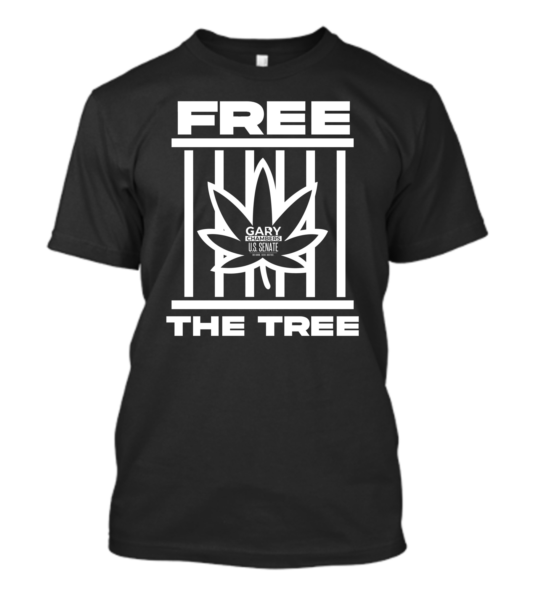 Gary Chambers U.S. Senate Free The Tree T-Shirt