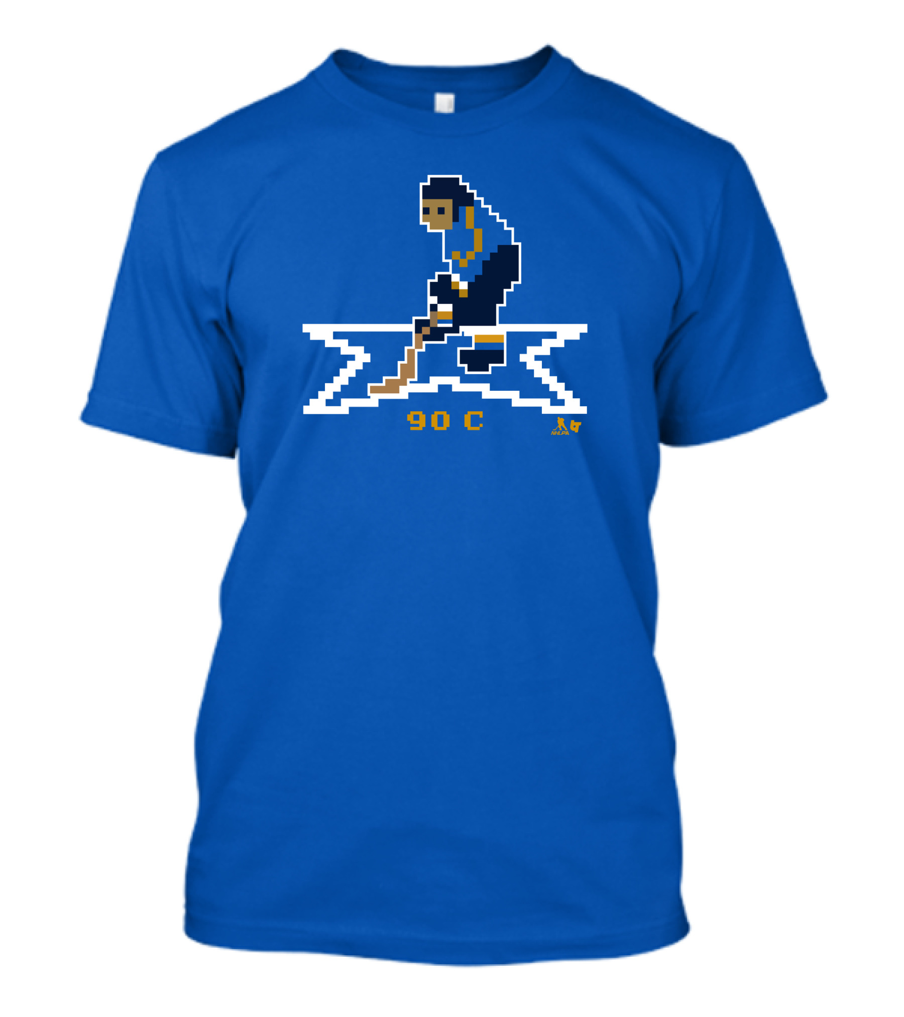 Breakingt Store Ryan O'Reilly 90 C Throwback Hockey Pixel T-Shirt