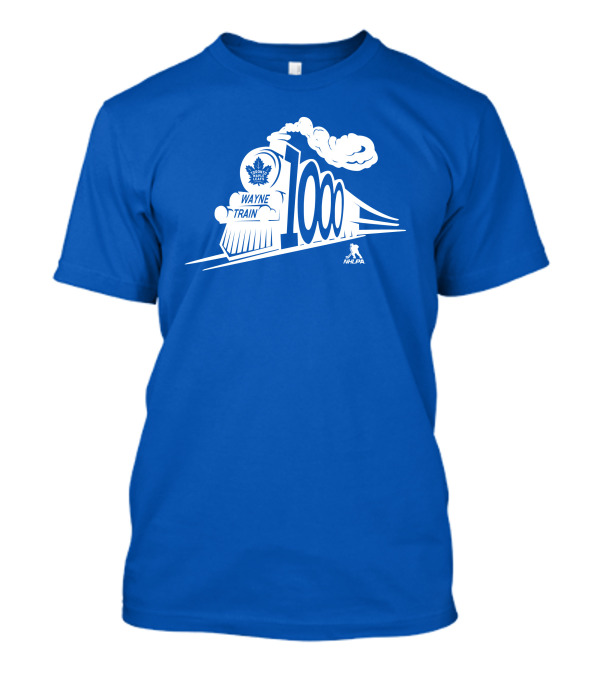 Sportsnet Wayne Train NHLPA 1000 Toronto Maple Leafs T-Shirt