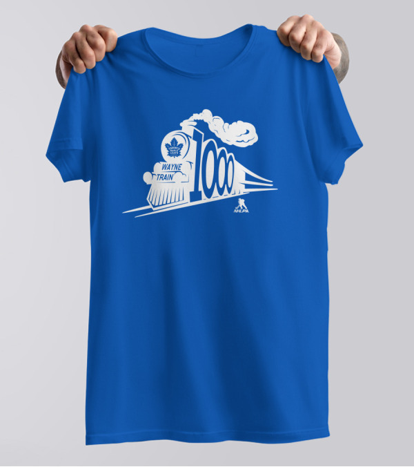 Sportsnet Wayne Train NHLPA 1000 Toronto Maple Leafs T-Shirt