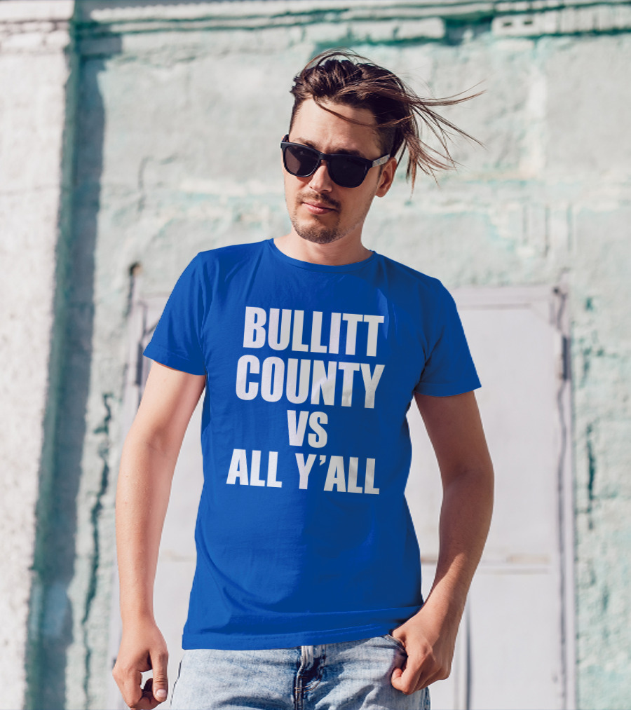 Matt Jones Bullitt County Vs All Y'all Kentucky Sports Rivalry T-Shirt