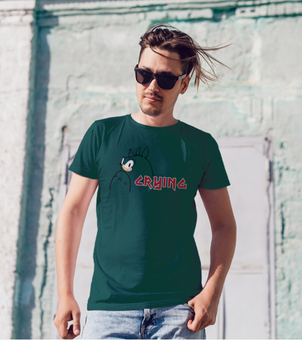 Crying My Neighbor Hedgehog Eddie T-Shirt
