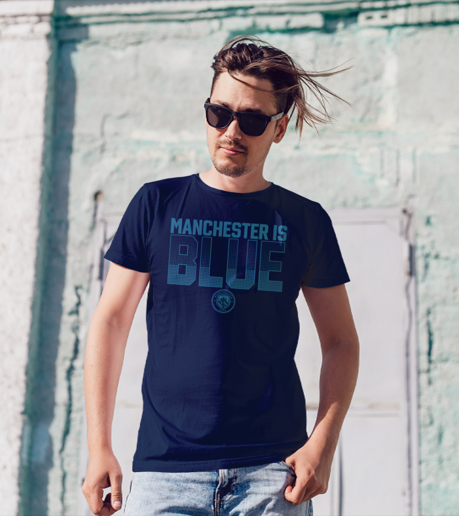 Manchester Is Blue: Manchester City Emblem T-Shirt