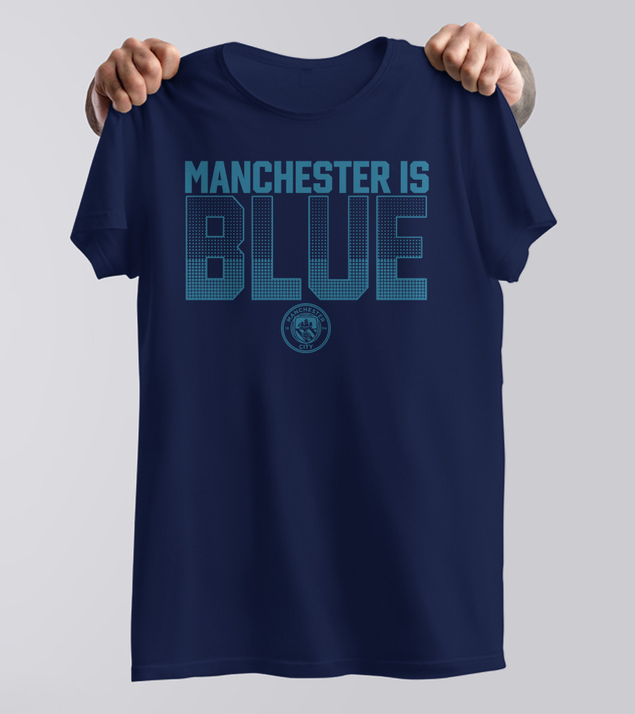 Manchester Is Blue: Manchester City Emblem T-Shirt
