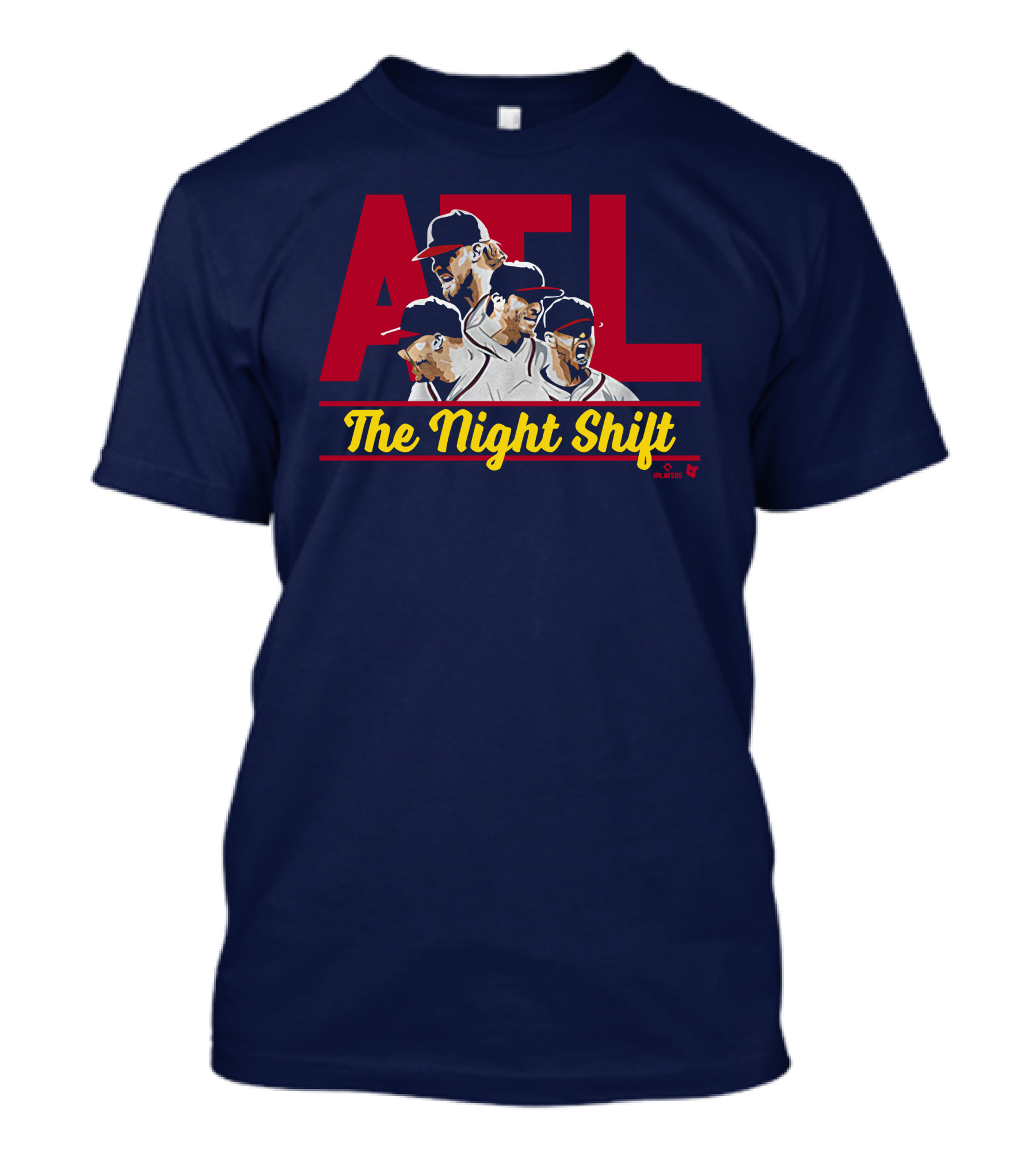 ATL The Night Shift Players MLB T-Shirt