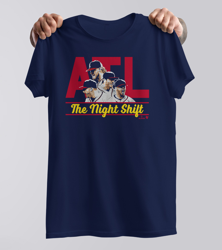 ATL The Night Shift Players MLB T-Shirt