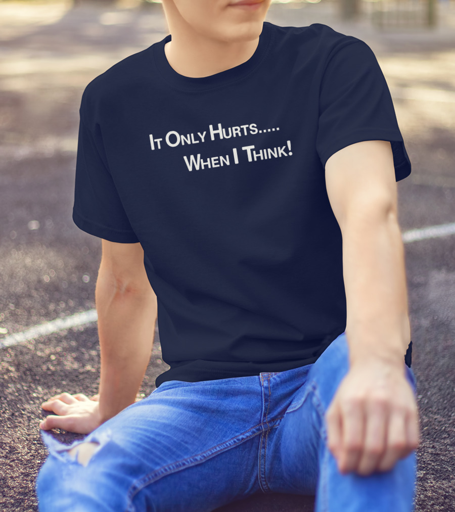 Wyco Vintage Merch 1980s George Carlin It Only Hurts When I Think T-Shirt
