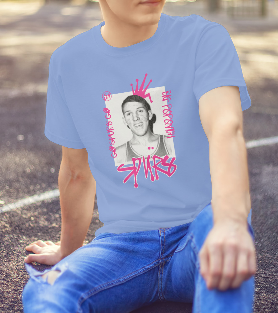 Big Popovich Spurs Ultradrip Go Spurs Go SA T-Shirt