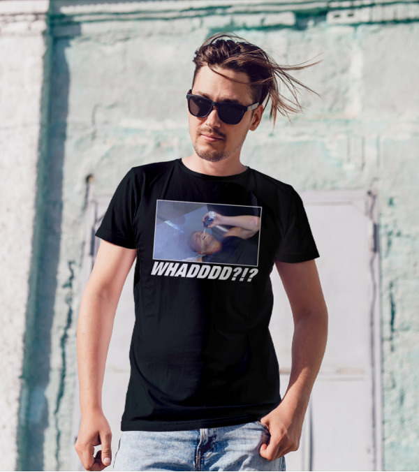 The Pat Mcafee Show Merch WHADDDD?? Whipped Cream Moment T-Shirt