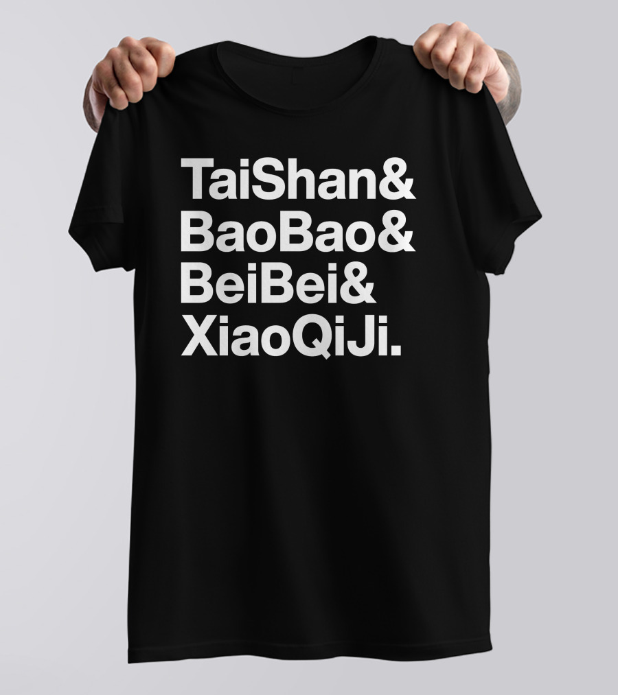 TaiShan BaoBao BeiBei XiaoQiJi T-Shirt