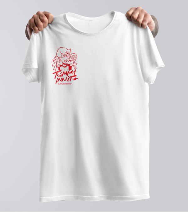 Tommyinnit Sorry Mum All Influence Reserved Cartoon T-Shirt