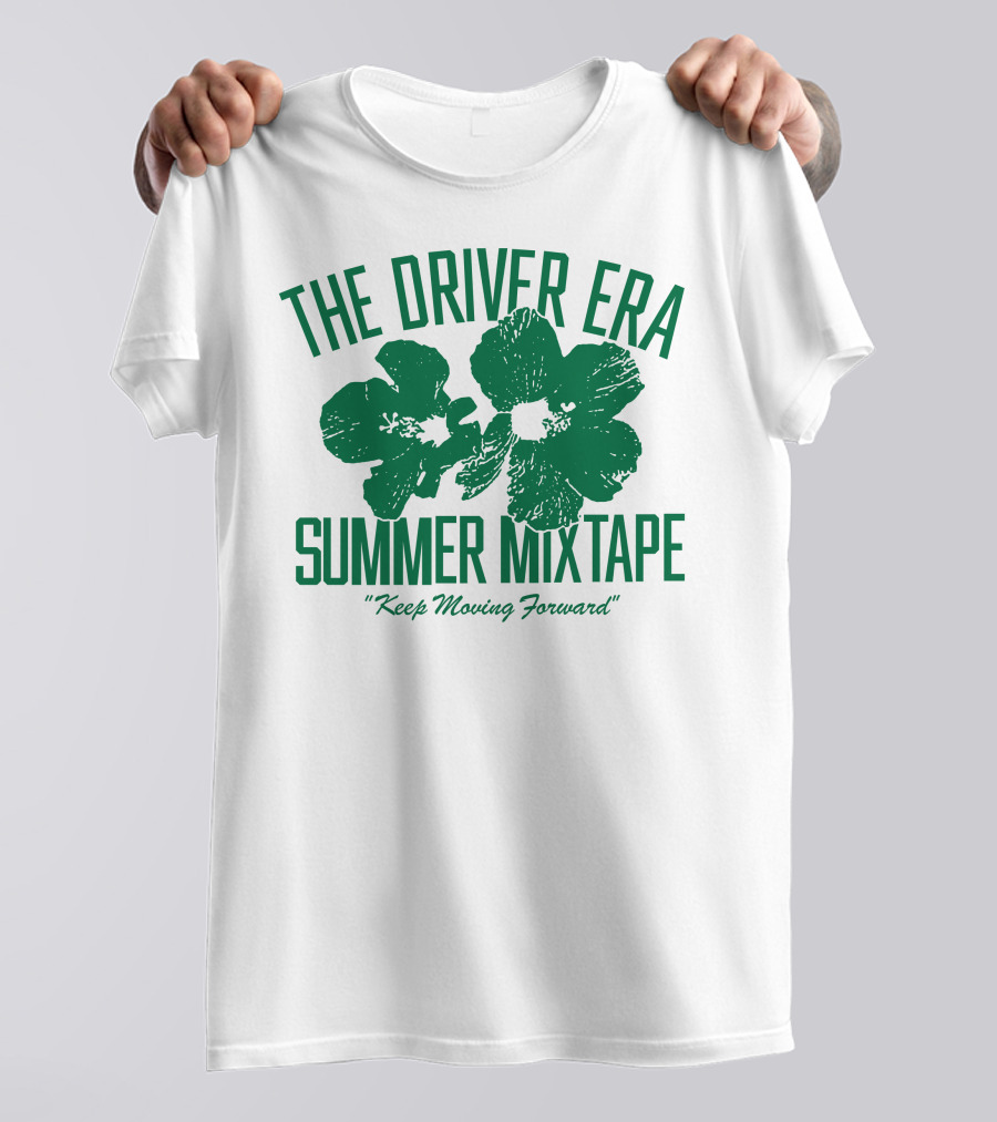 The Driver Era Summer Mixtape Keep Moving Forward Hibiscus T-Shirt
