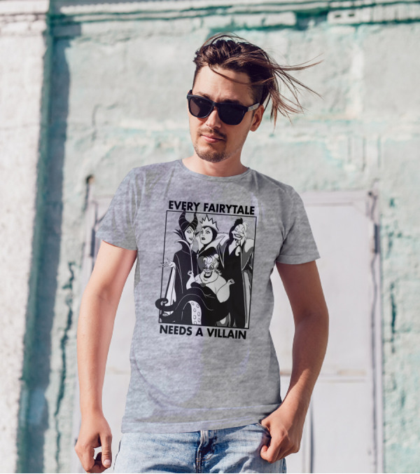 Every Fairy Tale Needs A Villain Maleficent Evil Queen Cruella Ursula T-Shirt