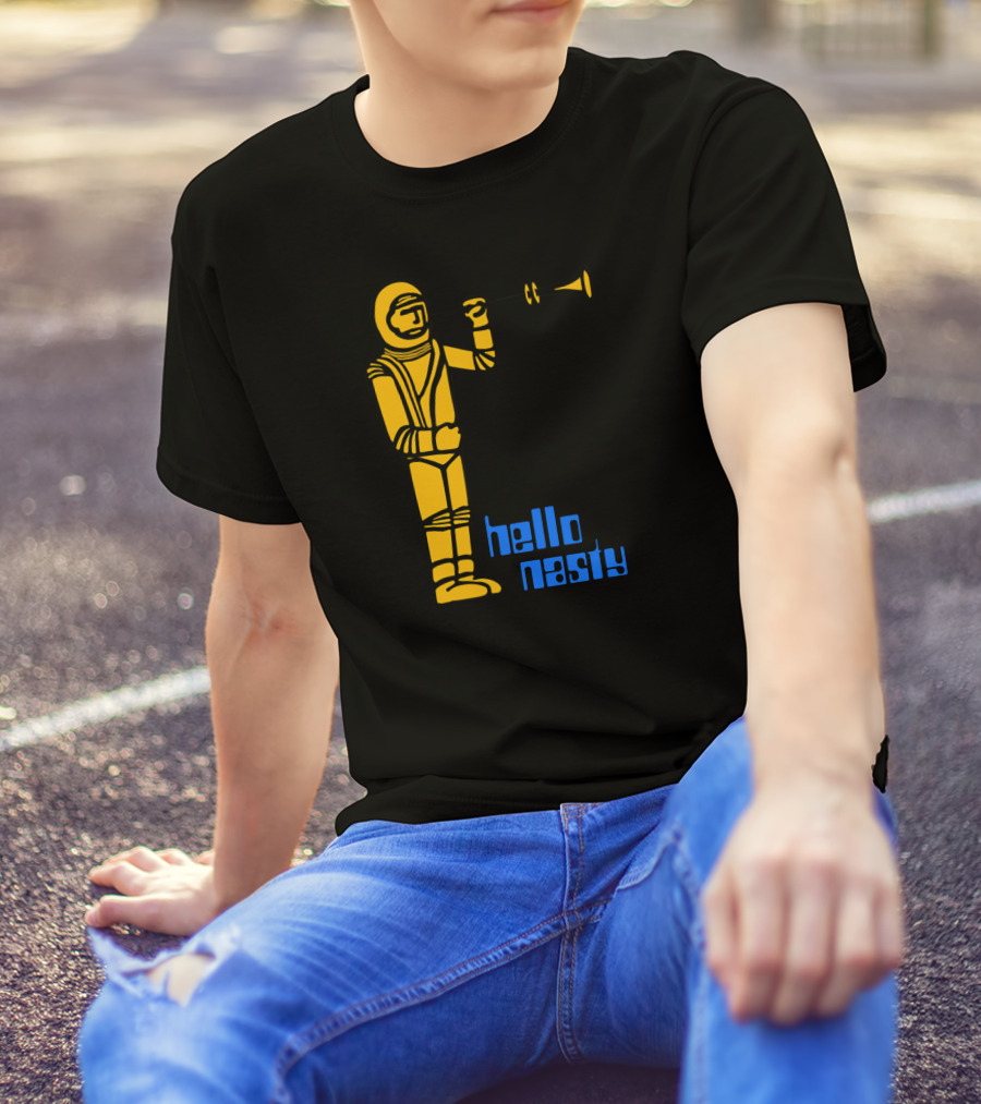 Beastie Boys Hello Nasty Astronaut With Horn T-Shirt