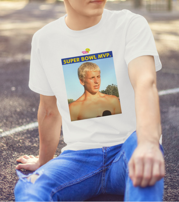 Shirtfaced Cooper Kupp Super Bowl MVP Topless Meme T-Shirt