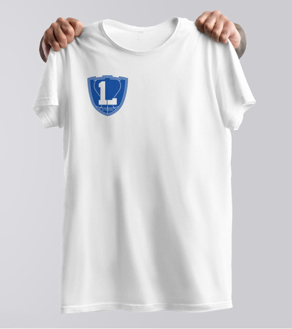 One Last L 3.5.22 Blue Shield Emblem T-Shirt
