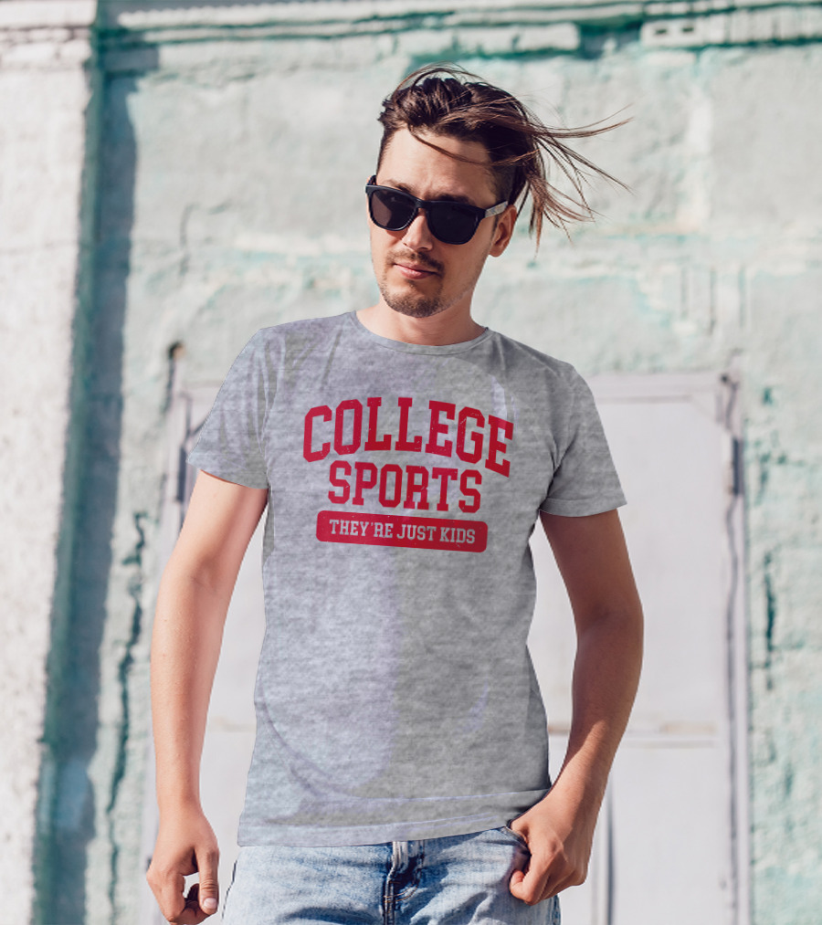 Barstoolbigcat College Sports They're Just Kids T-Shirt