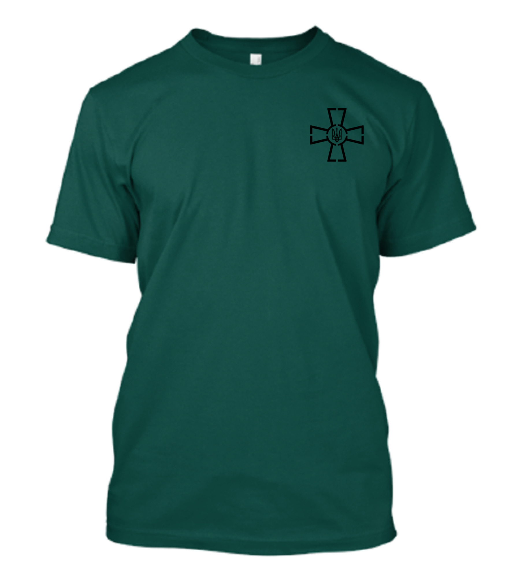 Zelenskyy Ukrainian Air Force Emblem Design With Cross And Tryzub T-Shirt