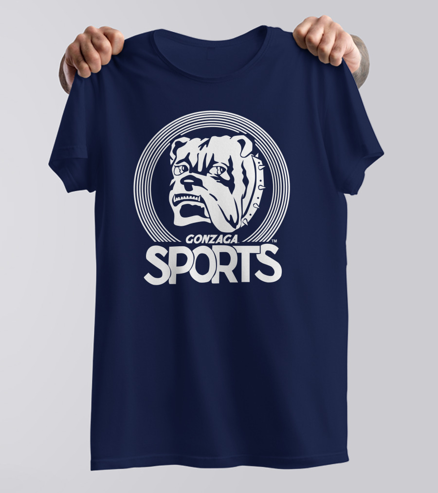 Homefiel Vintage Gonzaga Sports Bulldog T-Shirt
