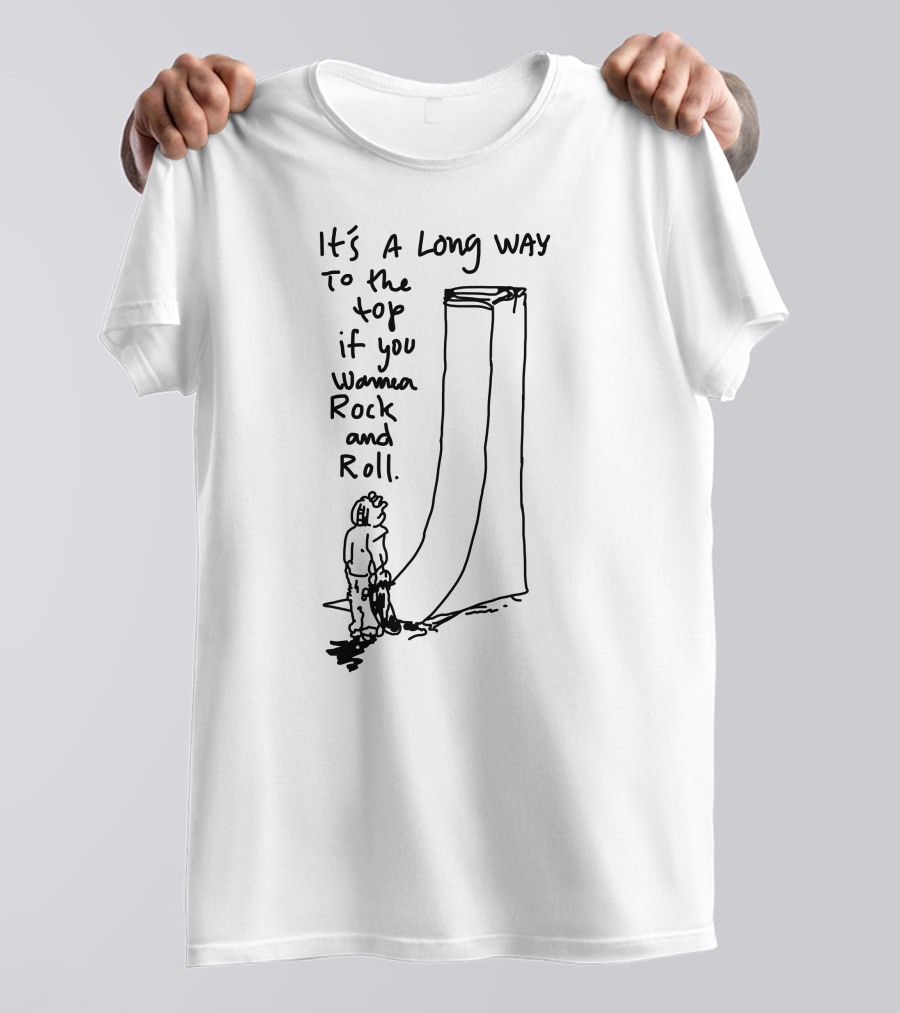 Manuela Polar Skate Co It's A Long Way To The Top Rock'n'roll T-Shirt