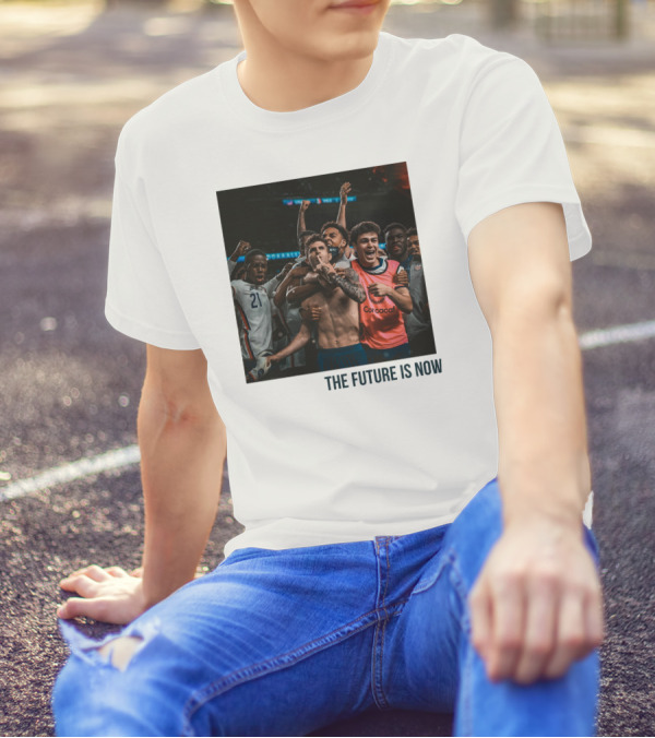 The Future Is Now USA Soccer CONCACAF Celebratory Moment T-Shirt