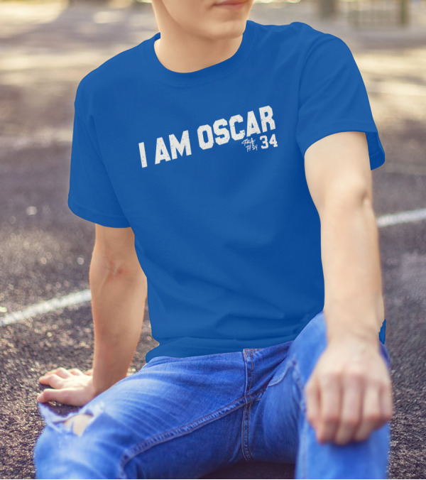 Kentucky Branded I Am Oscar 34 Royal T-Shirt
