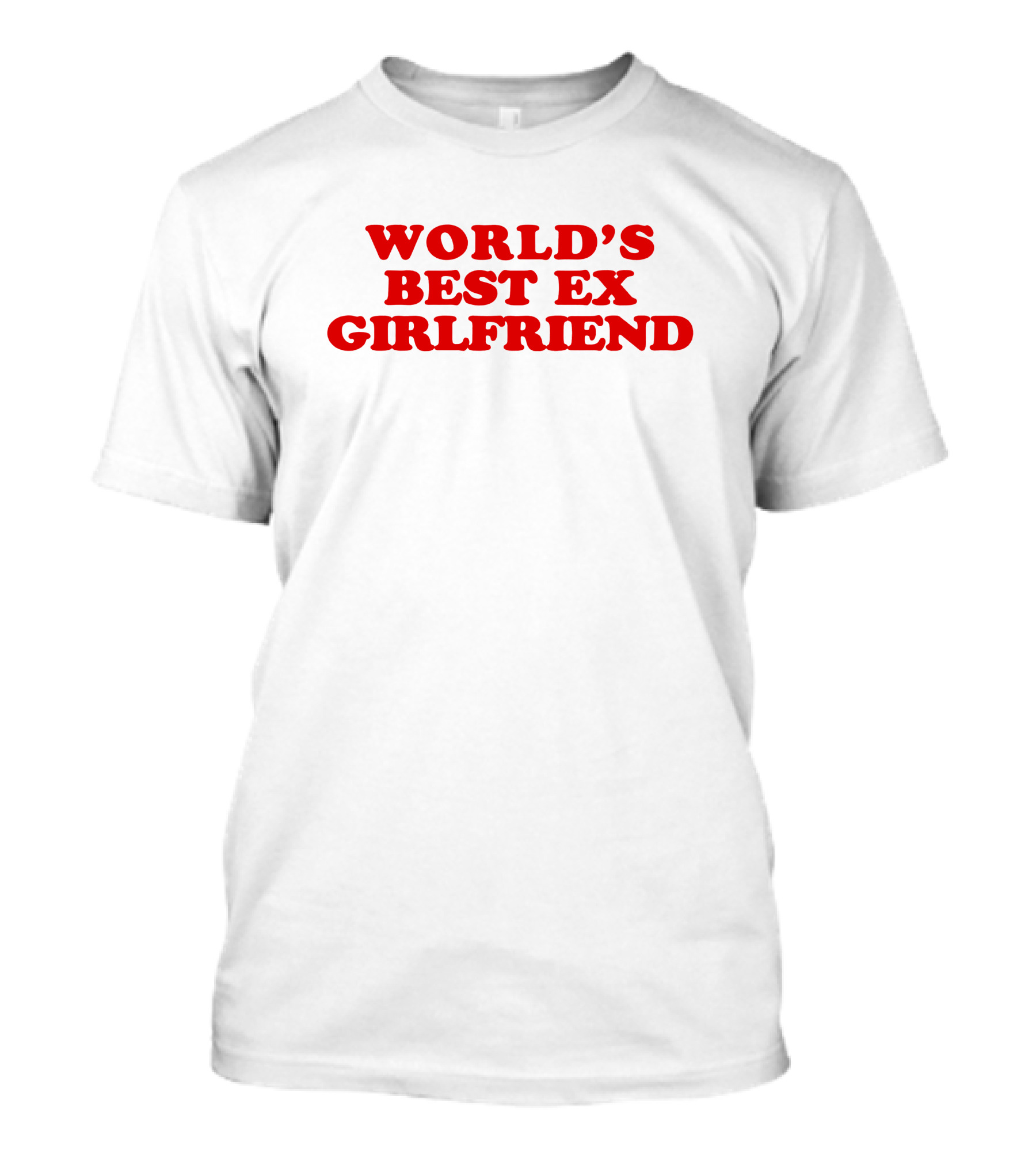 World's Best Ex-Girlfriend Red T-Shirt