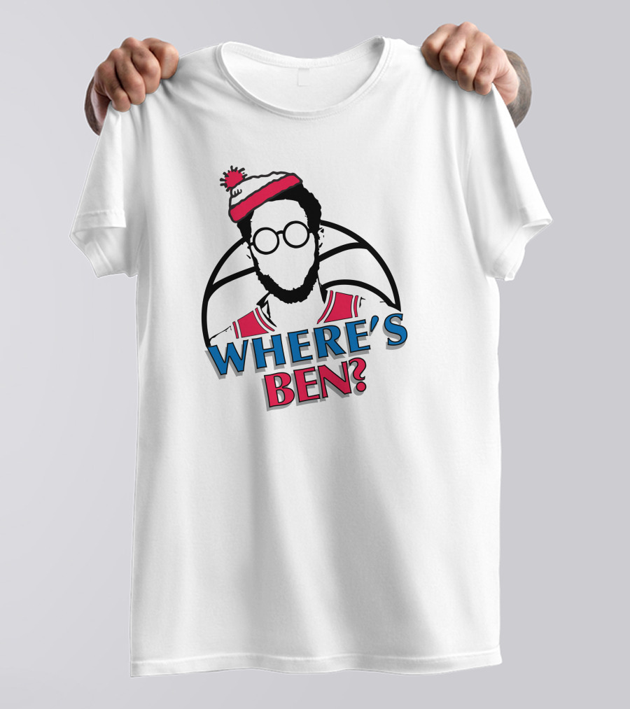 WHERE'S BEN Basketball Search Adventure T-Shirt