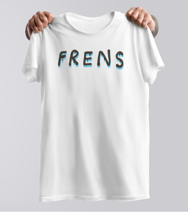 Alien Frens Dripping Text T-Shirt