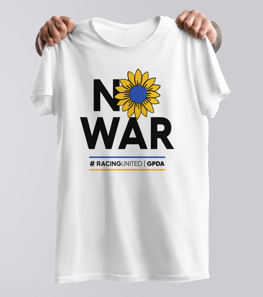 No War Racing United GPDA Lance Stroll Sunflower T-Shirt