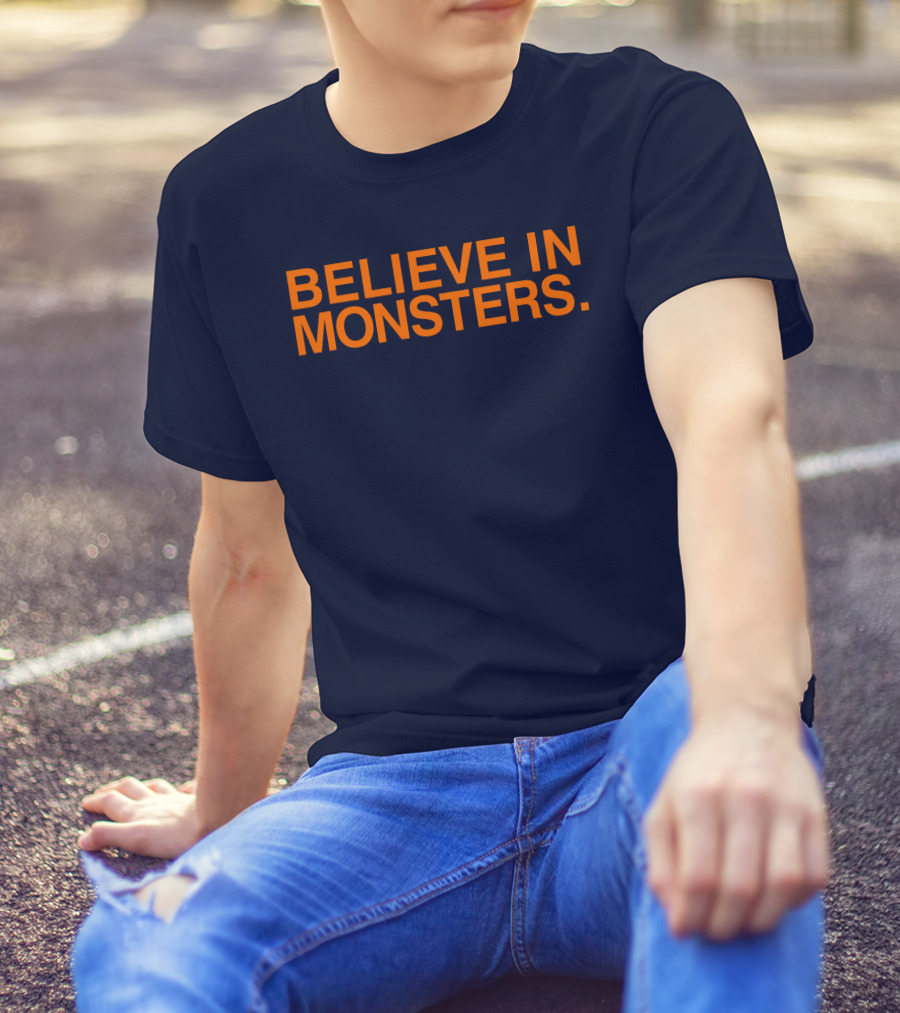 Brenda Webber Obvious Store Believe In Monsters T-Shirt