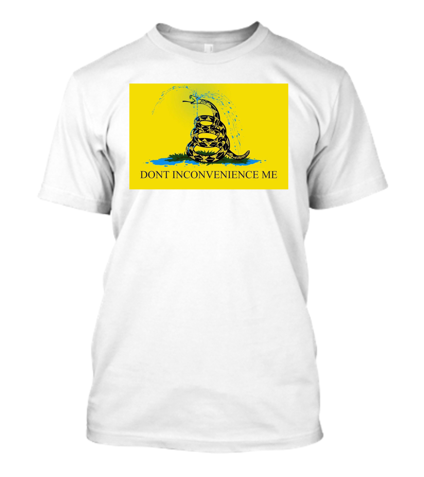 Jojofromjerz Don't Inconvenience Me Gadsden Flag T-Shirt