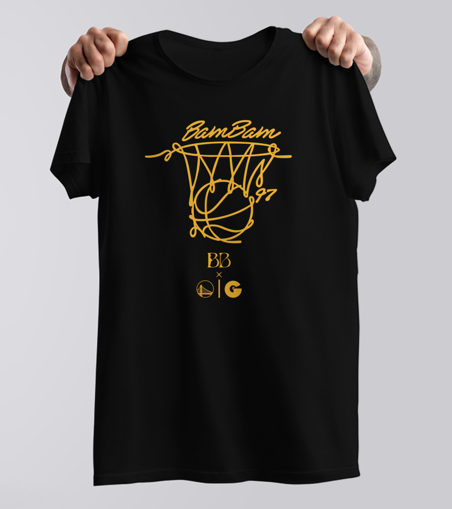 Warriors Shop BamBam Above Rim 97 BB X GSW Warriors Fanatics Men's T-Shirt