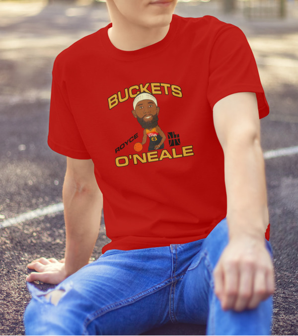 Jazzteam Royce O'Neale Buckets Utah Basketball T-Shirt
