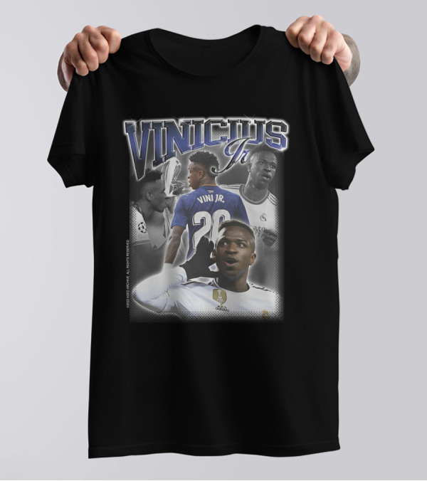 Agedarchive Merch Vinícius Jr Camiseta Real Madrid Football Neymar T-Shirt