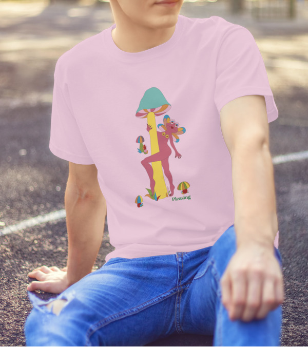 Pleasing Shroom Bloom Fairy With Mushrooms T-Shirt