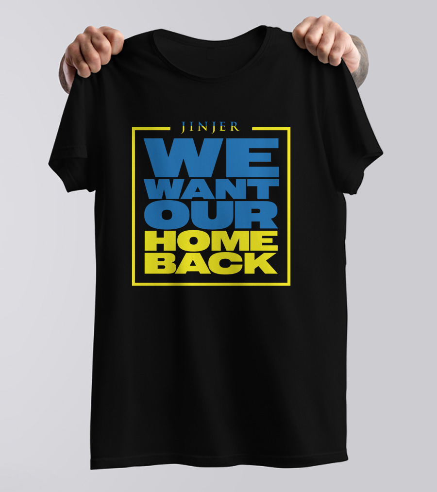 Jinjer We Want Our Home Back T-Shirt