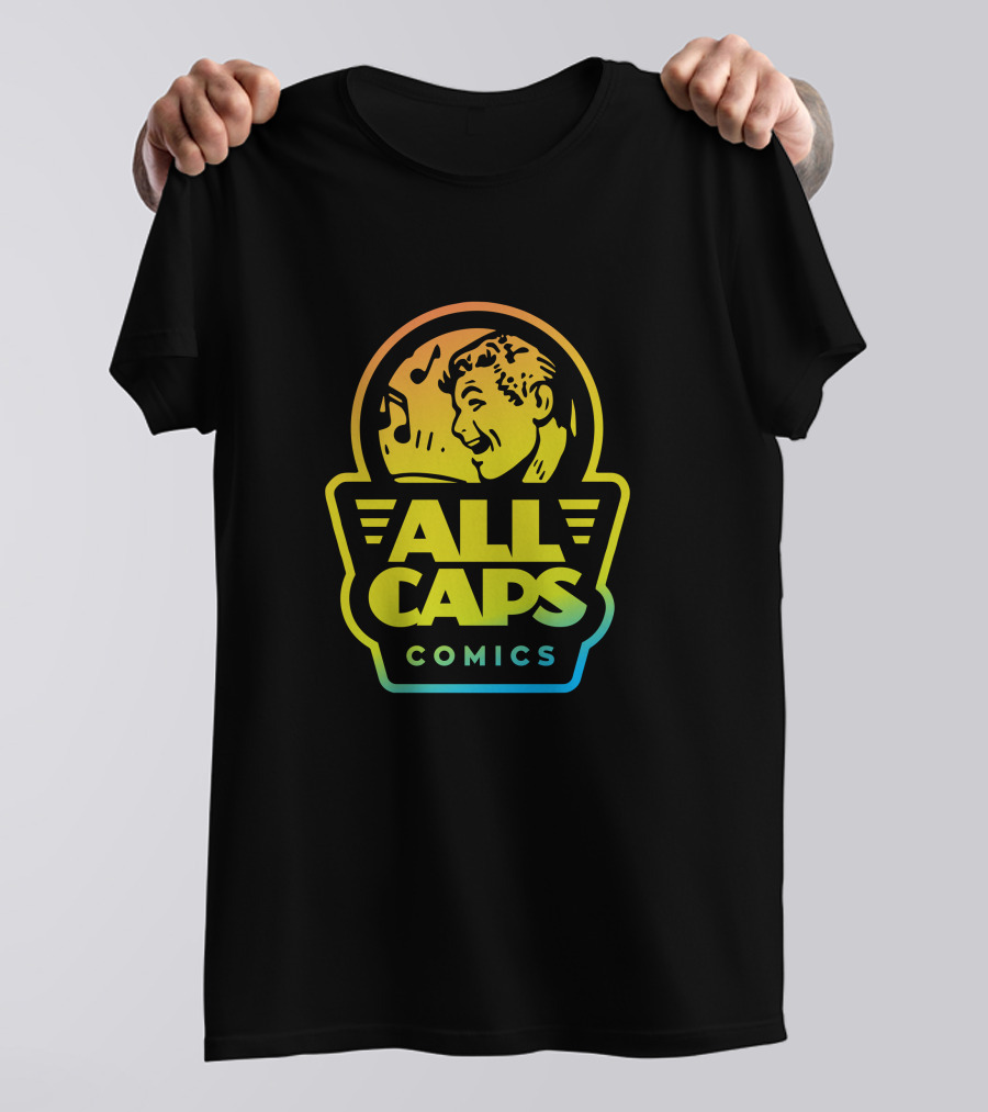 Mandy Summers All Caps Comics Logo Vintage Style Retro T-Shirt