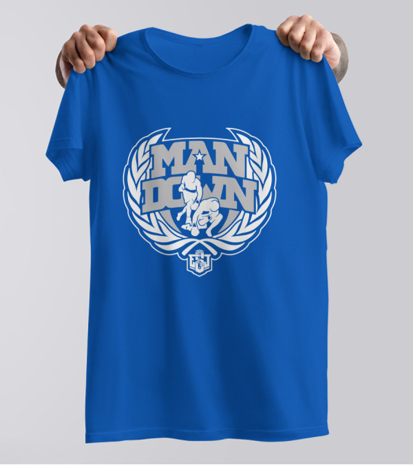 Man Down Team Spence Boxing Laurel Crest T-Shirt