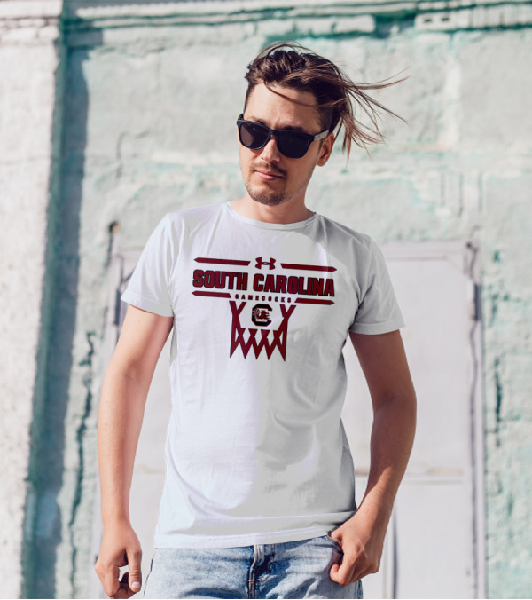 South Carolina Gamecocks Under Armour Basketball T-Shirt