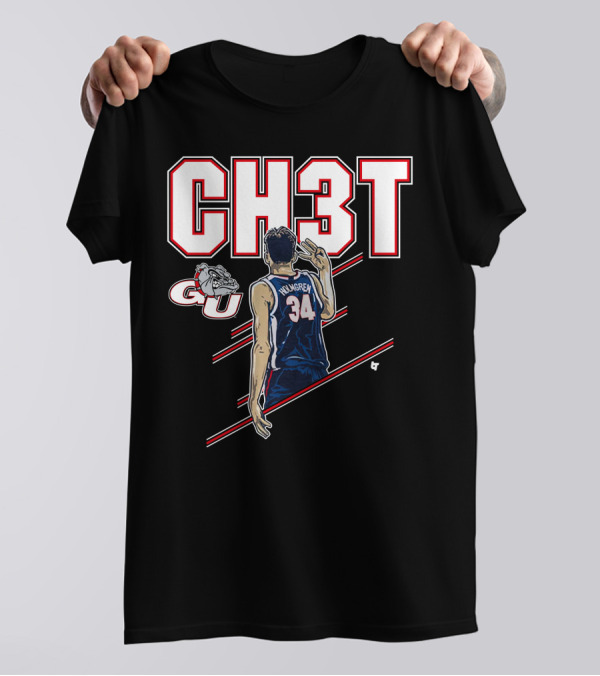 CH3T Gonzaga Holmgren 34 GU Bulldogs T-Shirt